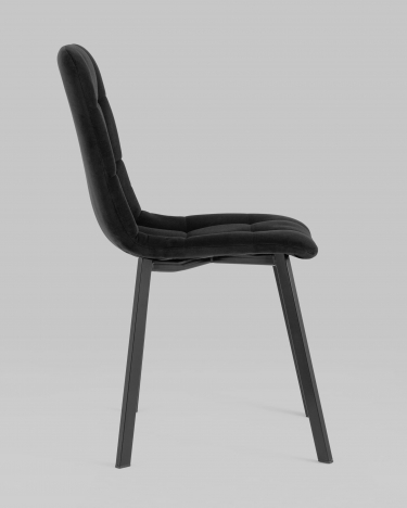 Стул Stool Group Oliver SquareвелюрЧерный