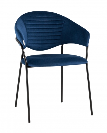 Стул Stool Group Алексис велюр Синий
