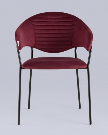 Стул Stool Group Алексис велюр Винный