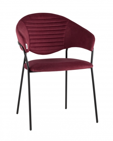 Стул Stool Group Алексис велюр Винный