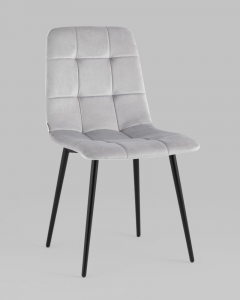 Стул Stool Group Одди велюр Светло-серый