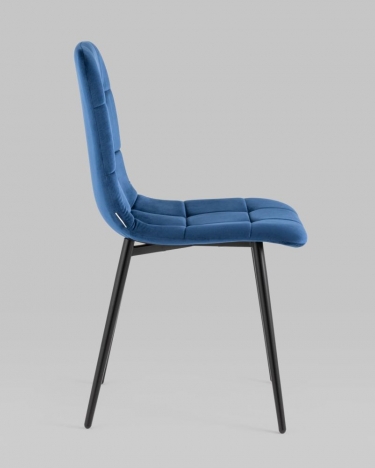 Стул Stool Group Одди велюр Синий