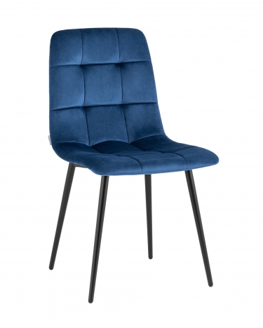 Стул Stool Group Одди велюр Синий