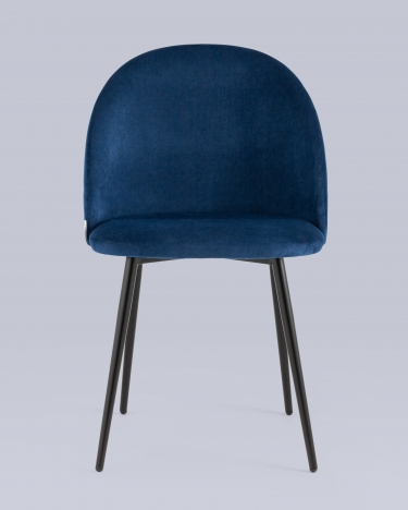 Стул Stool Group Фолио велюр Синий