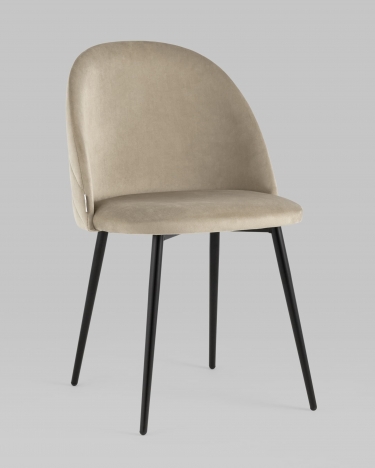 Стул Stool Group Фолио велюр Бежевый