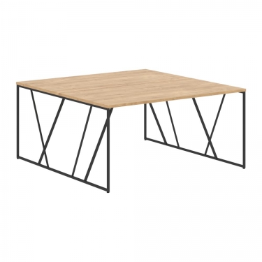 Стол письменный Skyland LOFTIS LWST 1516 Дуб Бофорд/Черный