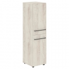 Шкаф колонка с 2-мя глухими малыми дверьми Skyland LOFTIS LMC 40.4 Сосна Эдмонт