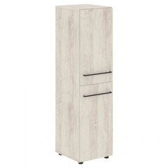 Шкаф колонка с 2-мя глухими малыми дверьми Skyland LOFTIS LMC 40.4 Сосна Эдмонт