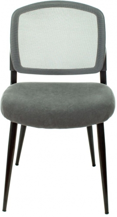 Стул для кухни Бюрократ Бюрократ KF-8W black Серый