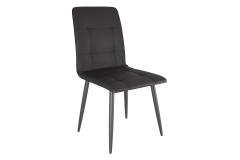 Стул Мебельсон Мартин CHS.01 кофе экокожа/черный