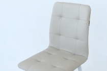 Стул Мебельсон Мартин CHS.01 беж экокожа/белый