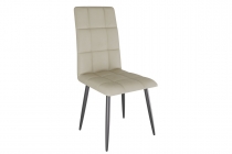 Стул Мебельсон Турин CHS.02 светло-серый экокожа/черный