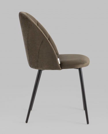 Стул для кухни Stool Group Логан NEW велюр Коричневый