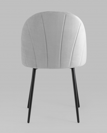 Стул для кухни Stool Group Логан NEW велюр Светло-серый