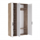 Шкаф трехдверный МАГ-РИВЕР Николь Мод. 7 Дуб Альпийский