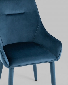 Стул Stool Group Диана Сине-зеленый ножки велюр