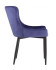 Стул Stool Group Ститч ткань велюр Синий