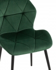 Стул обеденный Stool Group Эдвин велюр Зеленый
