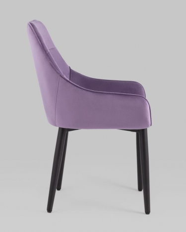 Стул Stool Group Диана велюр Пыльно-фиолетовый