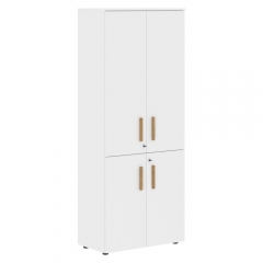 Шкаф с глухими средними и малыми дверьми Skyland Forta FHC 80.3Z Белый премиум