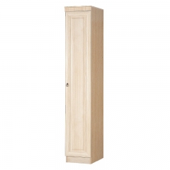 Шкаф колонка с глухой малой дверью левый Skyland Forta FHC 40.5 L Черный графит