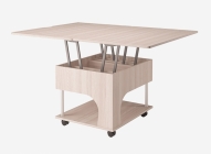 Стол-трансформер Можгинский лесокомбинат Ричмонд, ясень шимо светлый