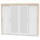 Шкаф-купе Аларти T-5-198х235х45-MДСС-Белый-10