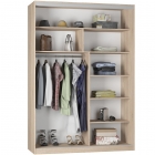 Шкаф-купе Аларти B-230х160х60-1Белый-D9D9