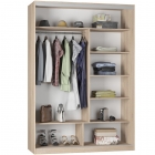 Шкаф-купе Аларти B-230х160х60-2Белый-D9D9