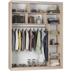 Шкаф-купе Аларти B-230х180х60-1ВД-D7D7D7