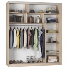 Шкаф-купе Аларти B-230х200х60-1ЯШТ-ЯШС-D10D10D10