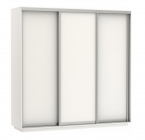 Шкаф-купе трехдверный Е1 Экспресс Трио Элемент 2100х2200h Белый снег