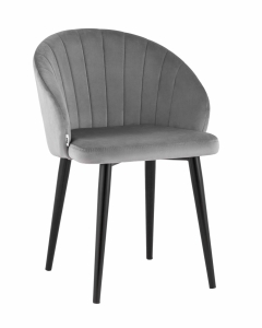 Стул с подлокотниками Stool Group Брюссель велюр Серый