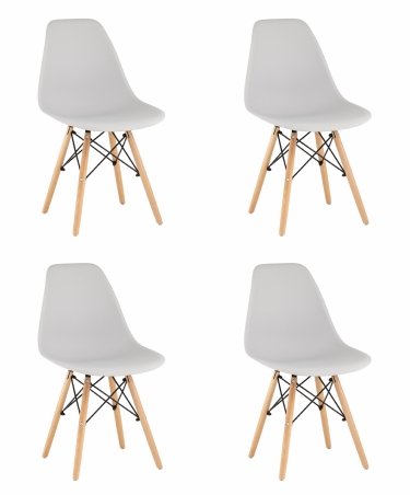 Стул Stool Group Style DSW x4 Серый