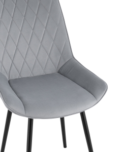 Стул Stool Group Дарвин велюр Серый