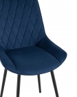 Стул Stool Group Дарвин велюр Синий