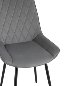 Стул Stool Group Дарвин велюр Темно-серый