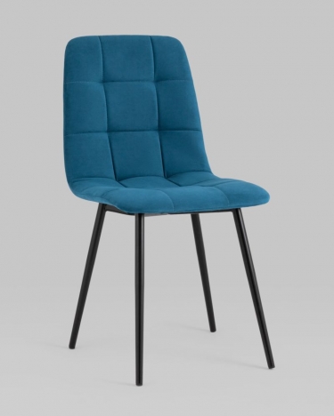 Стул Stool Group Oliver велюр Пыльно-синий