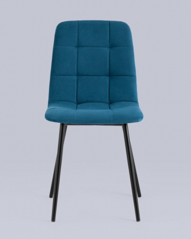 Стул Stool Group Oliver велюр Пыльно-синий