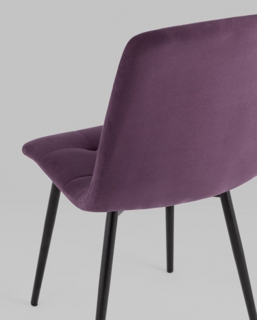 Стул Stool Group Oliver велюр Фиолетовый
