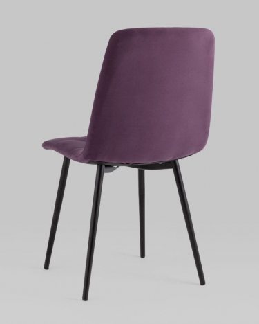 Стул Stool Group Oliver велюр Фиолетовый