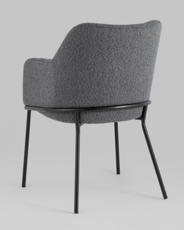 Стул Stool Group Кози ткань букле Темно-серый