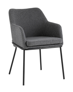 Стул Stool Group Кози ткань букле Темно-серый