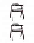 Стул обеденный Stool Group OLAV 2 шт. Серый