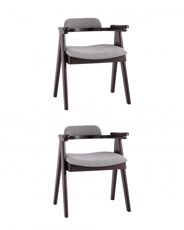 Стул обеденный Stool Group OLAV 2 шт. Серый