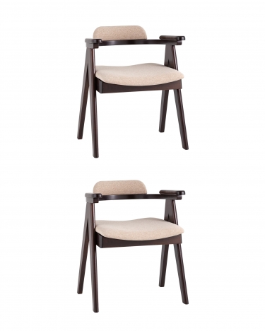 Стул обеденный Stool Group OLAV 2 шт. Бежевый