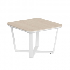 Стол журнальный Skyland Line СФ-571608.1 Дуб светлый Белый