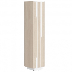 Шкаф высокий Skyland Line СФ-574203 Дуб светлый Белый