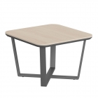 Стол журнальный Skyland Line СФ-571608.1 Дуб светлый Черный графит