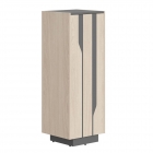 Шкаф средний Skyland Line СФ-574201 Дуб светлый Черный графит